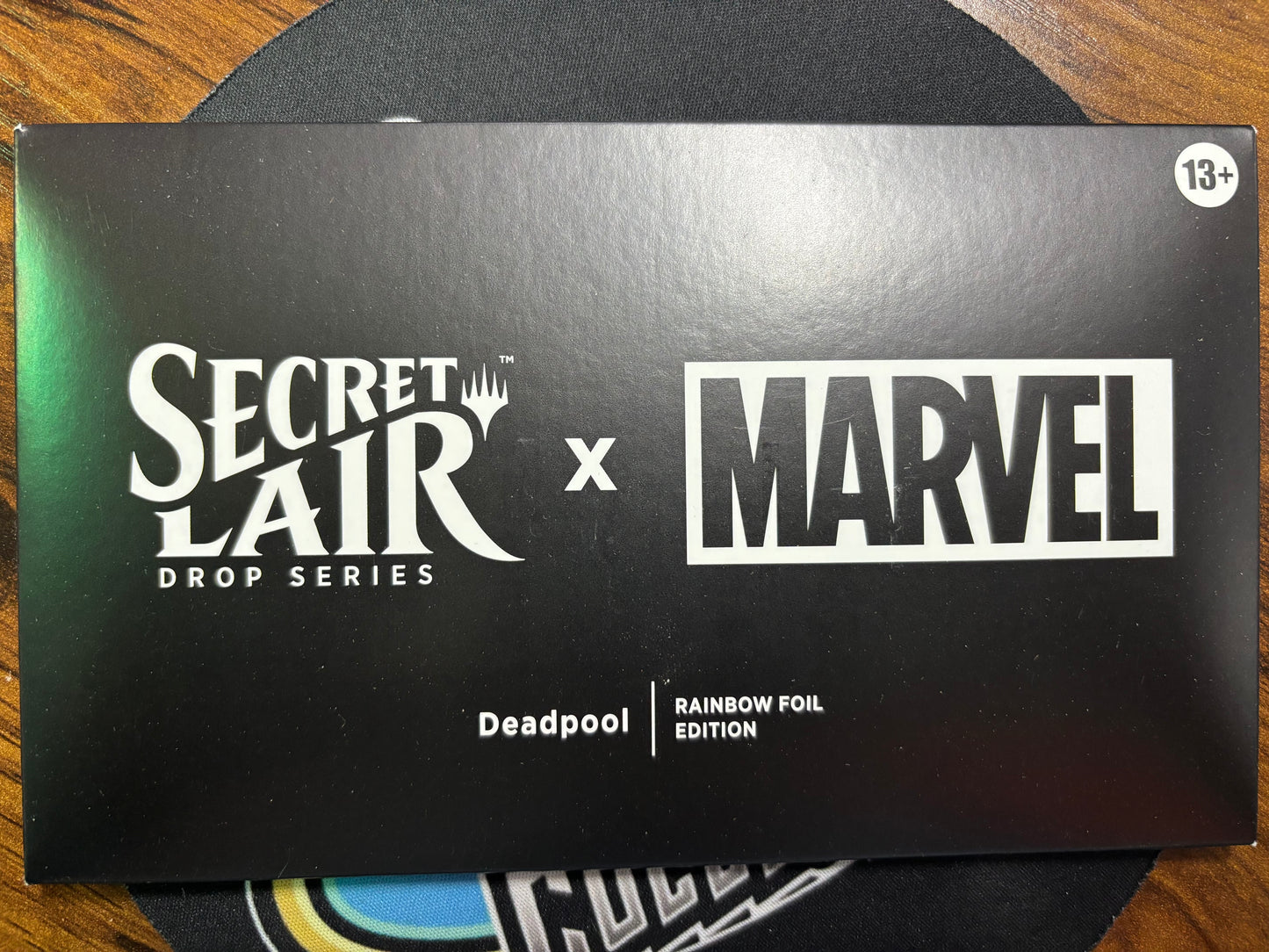 Magic the Gathering Secret Lair x Marvel Deadpool Rainbow Foil Edition. New.