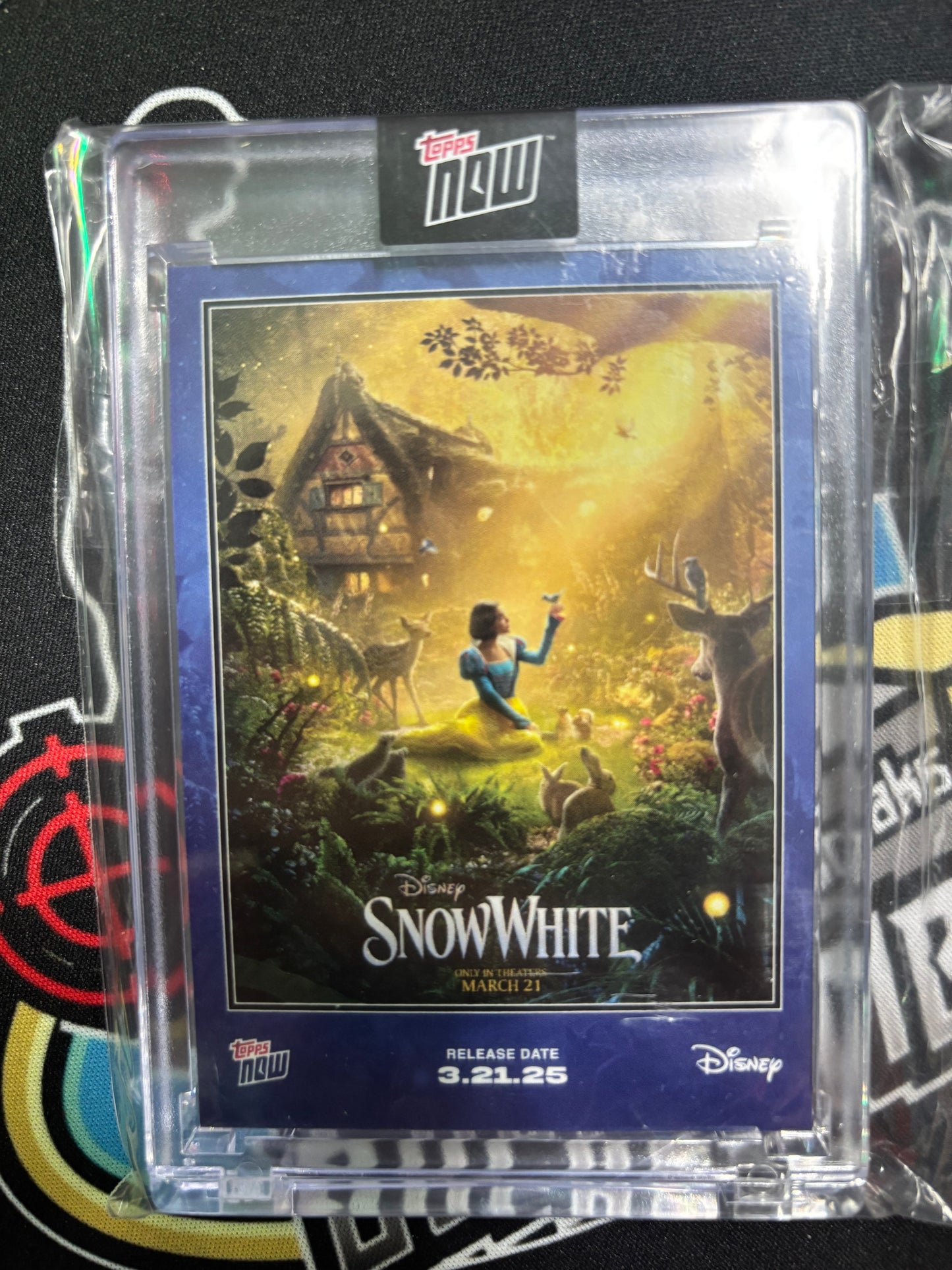 2025 Topps Now Snow White #SWLA. Disney Release 3.21.25. Mint. Encased by Topps.