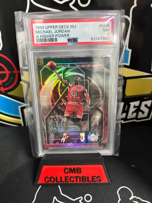 1999 Upper Deck Michael Jordan A Higher Power PSA 7! #MJ8.