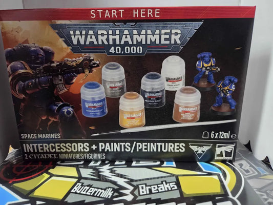Warhammer 40k  Intercessors + Paints Kit