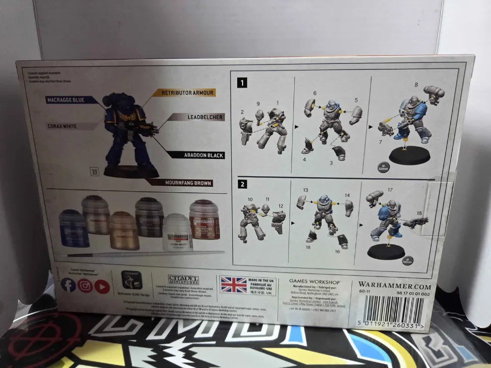 Warhammer 40k  Intercessors + Paints Kit