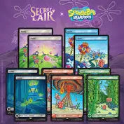 Magic The Gathering Secret Lair x SpongeBob SquarePants Lands Under The Sea Rainbow Foil Edition