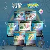Magic The Gathering  Secret Lair x SpongeBob SquarePants Legends of Bikini Bottom Rainbow Foil Edition