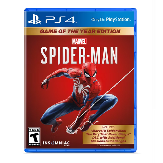 PS4 - NEW - GOTY Edition - Marvel Spider-Man