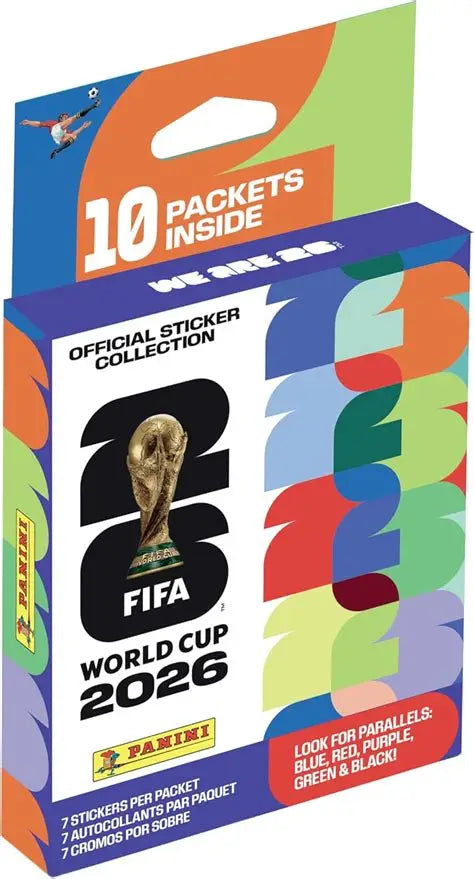 2026 WORLD CUP STICKER 10 PACK AND BOOK COMBO