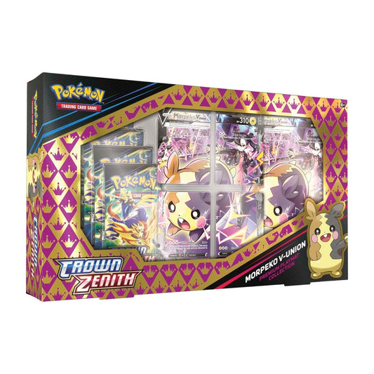 Pokemon TCG: Crown Zenith Premium Treasures Collection Case (Morpeko V-Union). New.