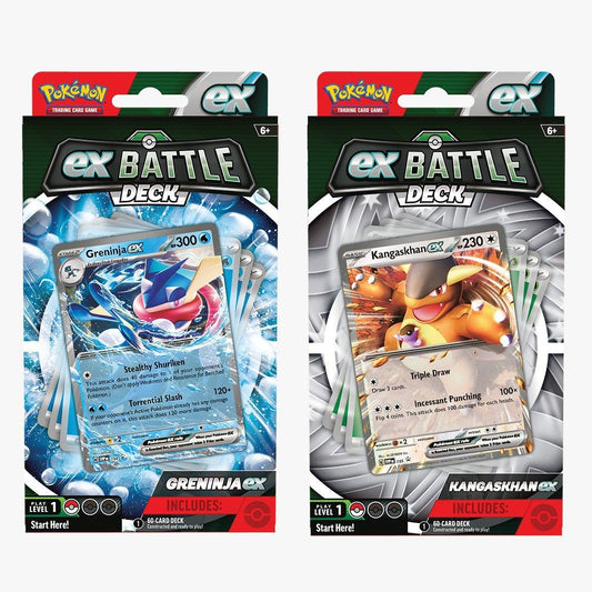 Pokemon TCG EX Battle Deck Box. Greninja ex or Kangaskhan ex. New.
