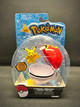 Pokemon Pokeball Toy Pikachu Waving. New.