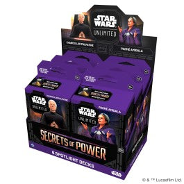 Star Wars: Unlimited - Secrets of Power Spotlight Deck.