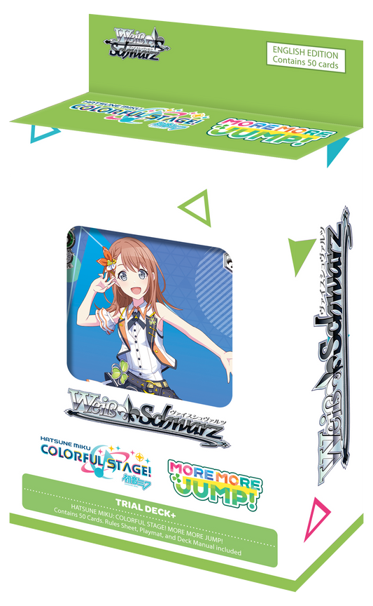 Weis Schwarz Trial Deck+ HATSUNE MIKU: COLORFUL STAGE! MORE MORE JUMP! New.
