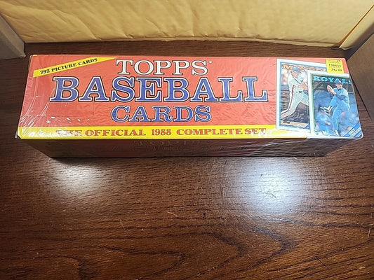 1988 Topps (MLB) Baseball Complete Set Box of 792 Cards STILL FACTORY SEALED