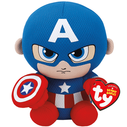 TY Beanie Babies Captain America