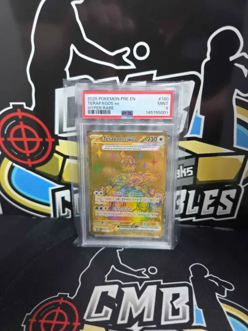 2025 Terapagos EX 180/131 PSA 9. See Description