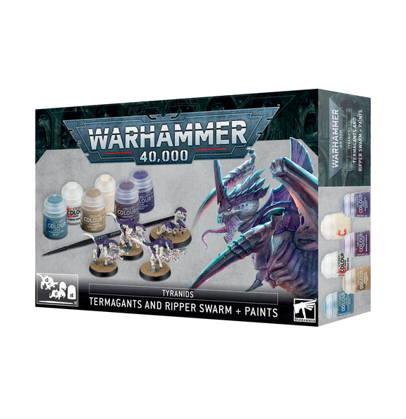 TYRANIDS Termagants and Ripper Swarm + Paints
