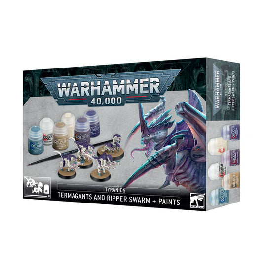 TYRANIDS Termagants and Ripper Swarm + Paints