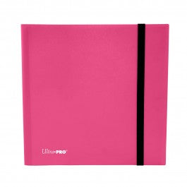 Ultra Pro PRO Binder 12 Pocket Eclipse Hot Pink.