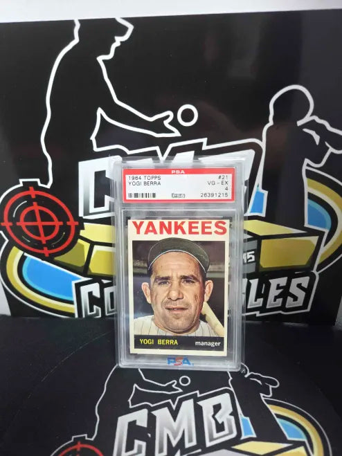 1964 TOPPS Yogi Berra PSA 4