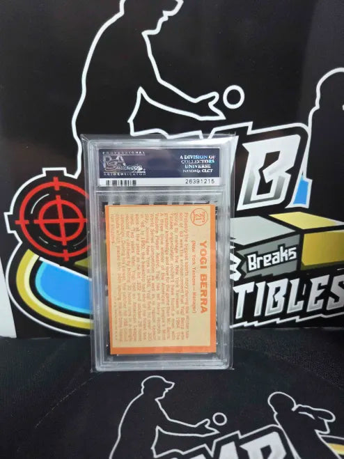 1964 TOPPS Yogi Berra PSA 4