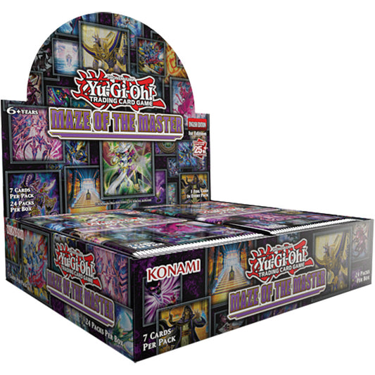 Yu-Gi-Oh: Maze of the Master Booster Pack. New.