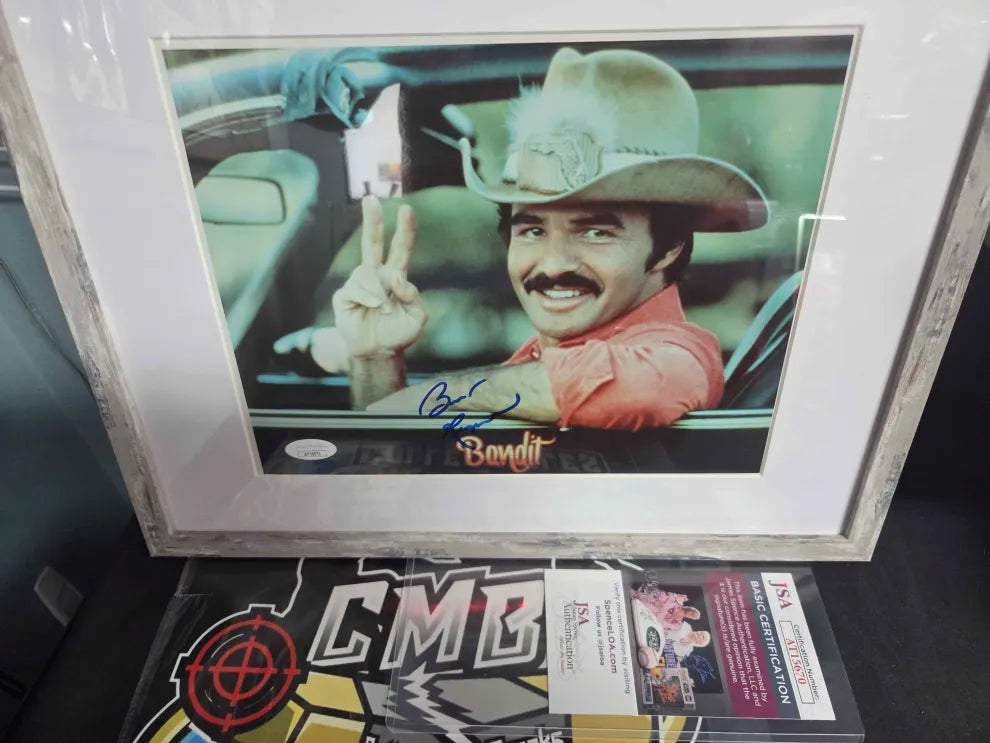 Smokey and the Bandit Burt Reynolds Autograph