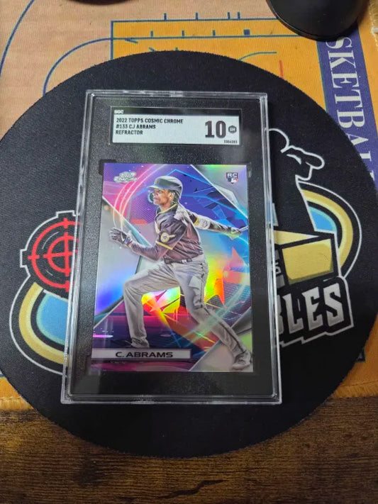 2022 TOPPS CJ Abramns SGC 10