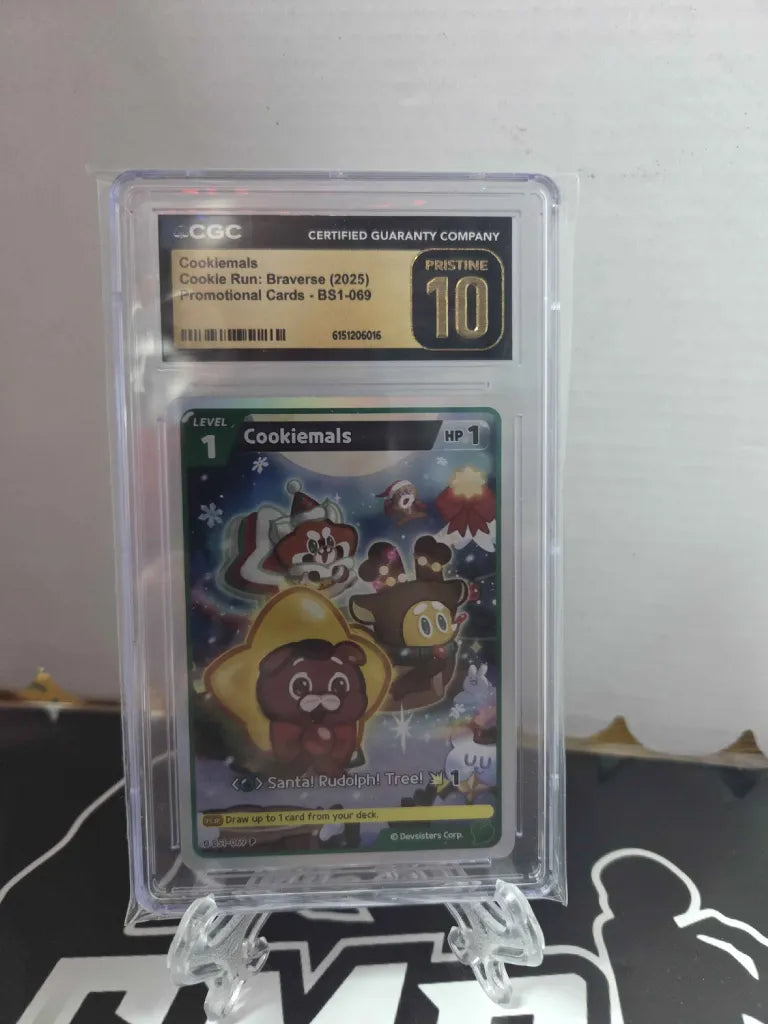 Cookiemals Cookie Run: Braverse Promo CGC Pristine 10