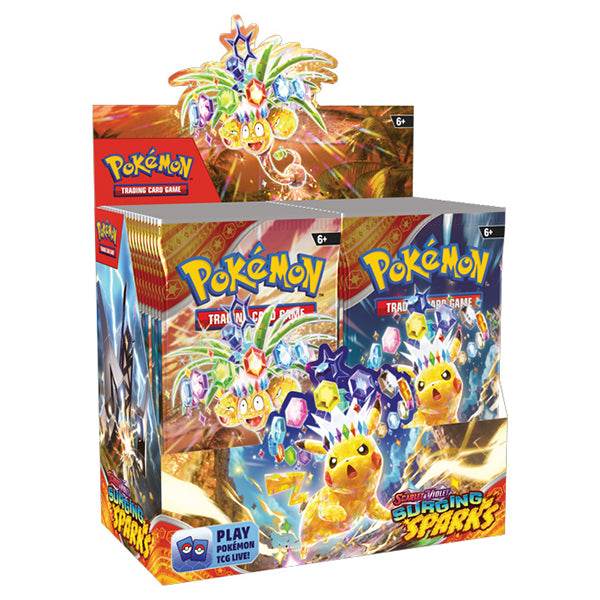 Pokemon TCG: Scarlet & Violet 08 Surging Sparks- Booster Pack. New.