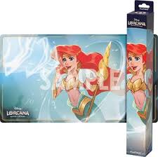 Disney Lorcana Winterspell Ariel Sonic Warrior Playmat. New.