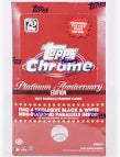 2021 Topps Chrome Platinum Anniversary Hobby Lite Box. New.