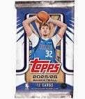 2025/26 Topps Basketball 14 card retail pack. New.