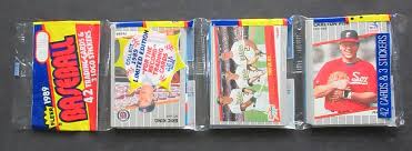 1989 Fleer MLB Factory Sealed Rack Pack!