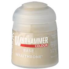 Warhammer Base Wraithbone 0.4oz. New.