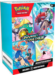 Pokemon Journey Together Boostle Bundle. 6 packs.