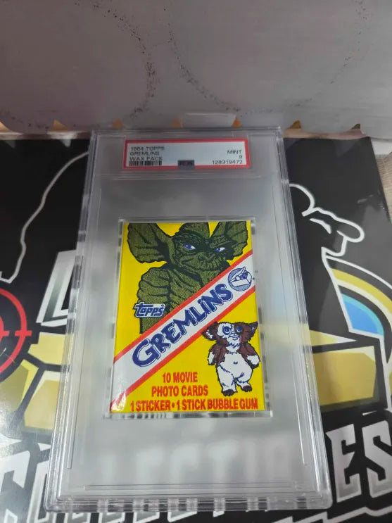 1984 Topps Gremlins Pack PSA 9