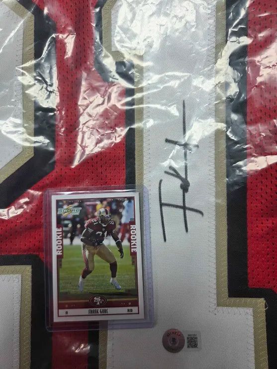 Frank Gore NFL Autograph Jersey
