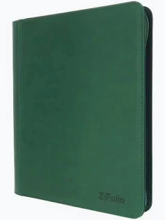 Arcane Fortress 9-Pocket Zipper Binder GREEN