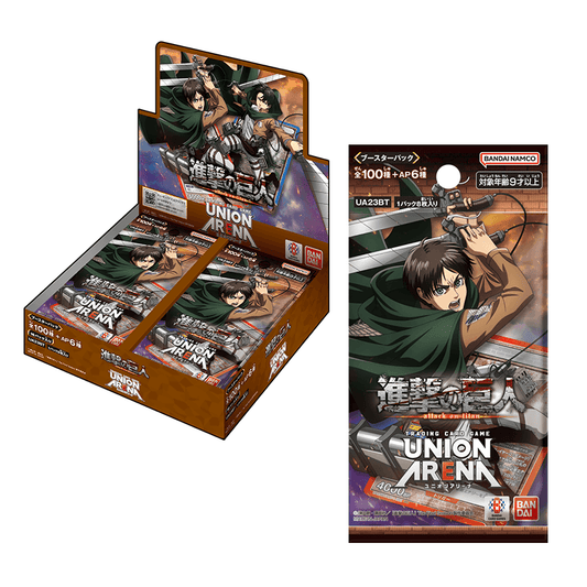 Union Arena Attack on Titan Booster Pack. New.