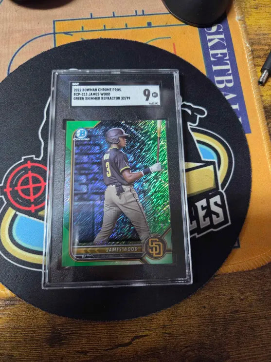 2022 Bowman 32/99 James Wood SGC 9