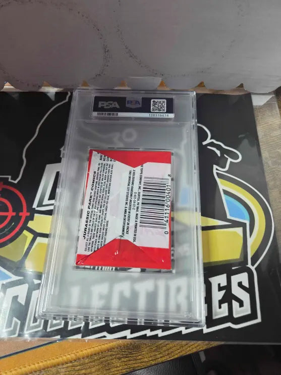 1993 Topps Jurassic Park Pack PSA 9