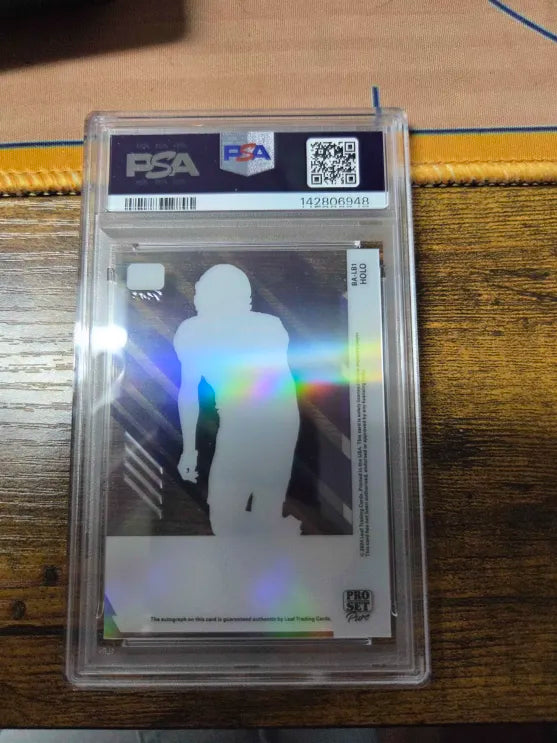 2024 Leaf Autograph 2/3 Luther Burden PSA AUTO 9