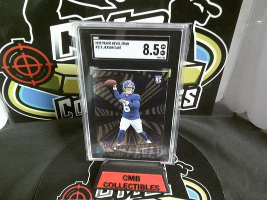 2025 Panini Revolution #219 Jaxson Dart. SGC 8.5.