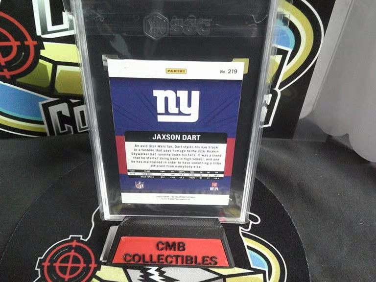 2025 Panini Revolution #219 Jaxson Dart. SGC 8.5.