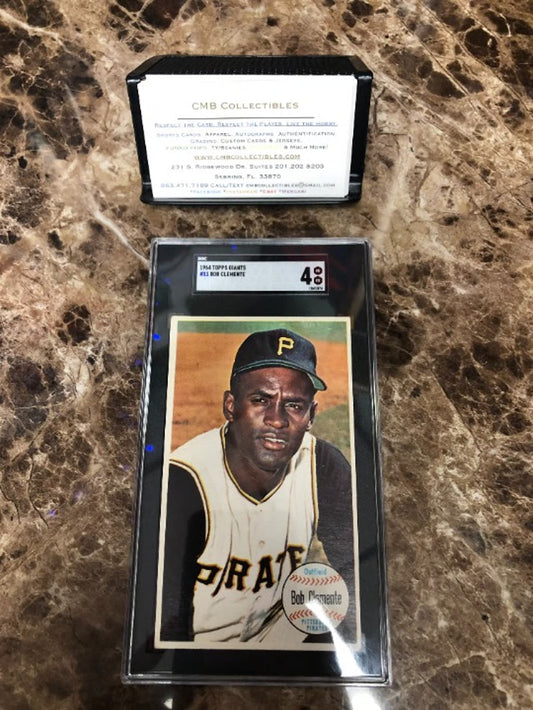 1964 Topps Giants #11 Bob Clemente SGC Graded 4!