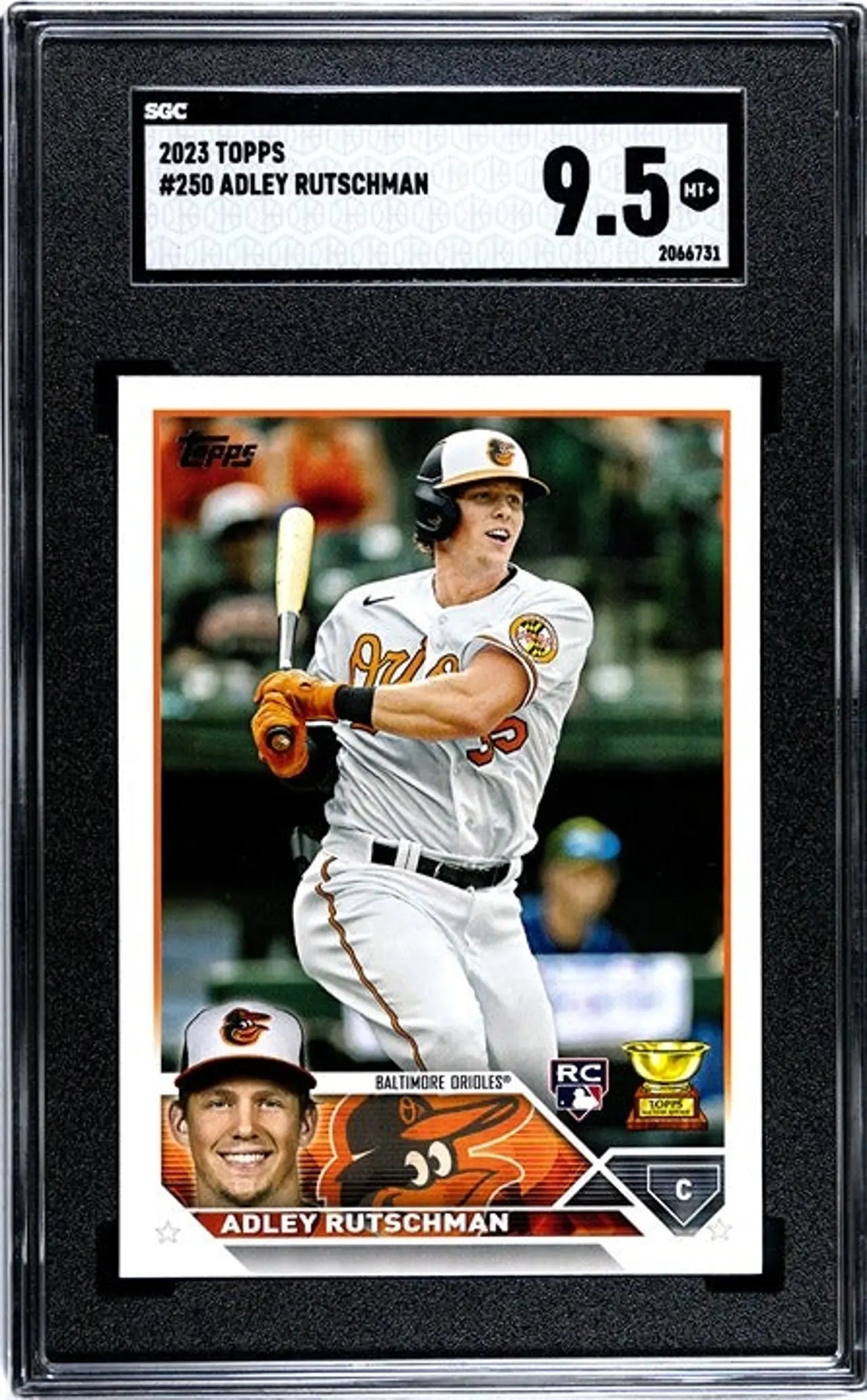 2023 Topps Adley Rutschman #250 RC SGC Graded 9.5!