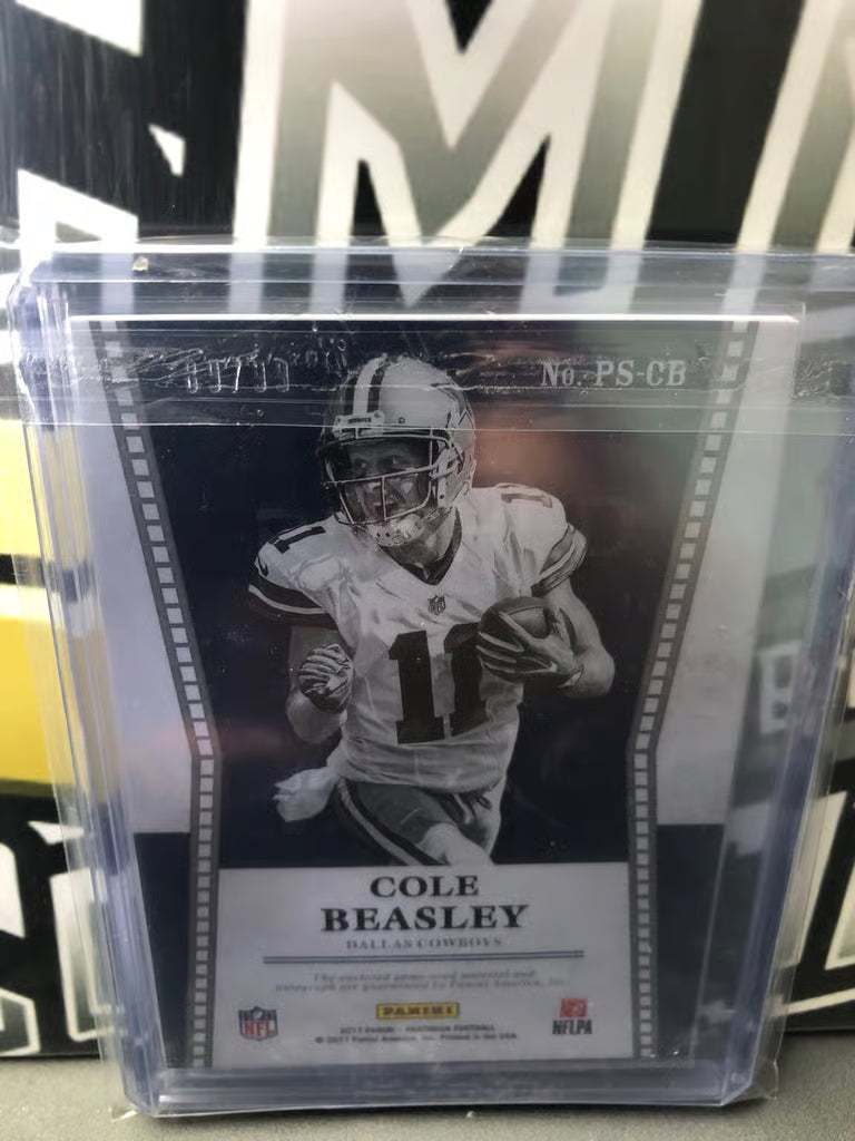 2017 Panini Pantheon Scripts Cole Beasley Autograph Relic #PSCB 89/99!