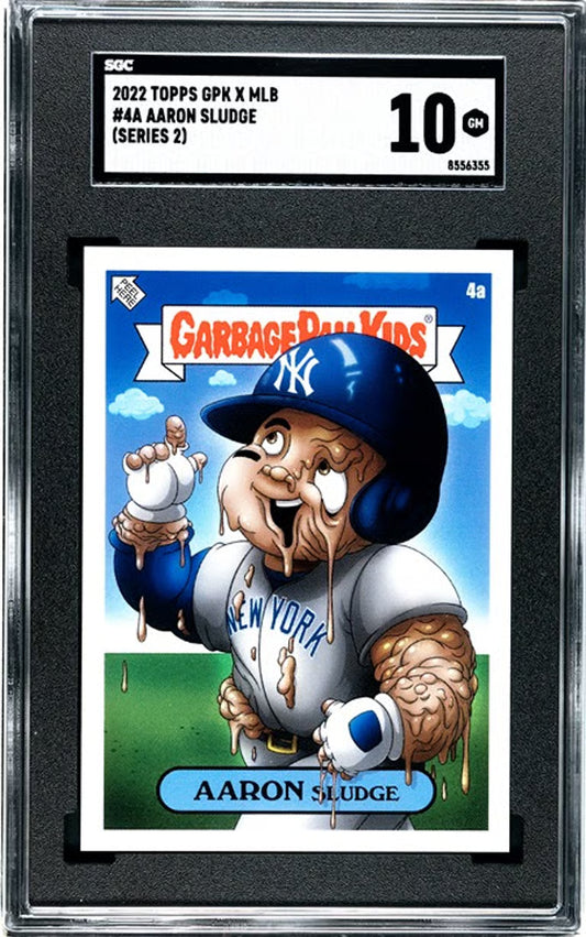 2022 Topps GPK X MLB Aaron Sludge #4A Aaron Judge. SGC GEM 10!