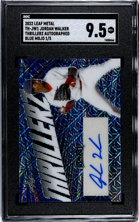 2020 Bowman Draft Jordan Walker RC #BD-57. SGC 9.5!