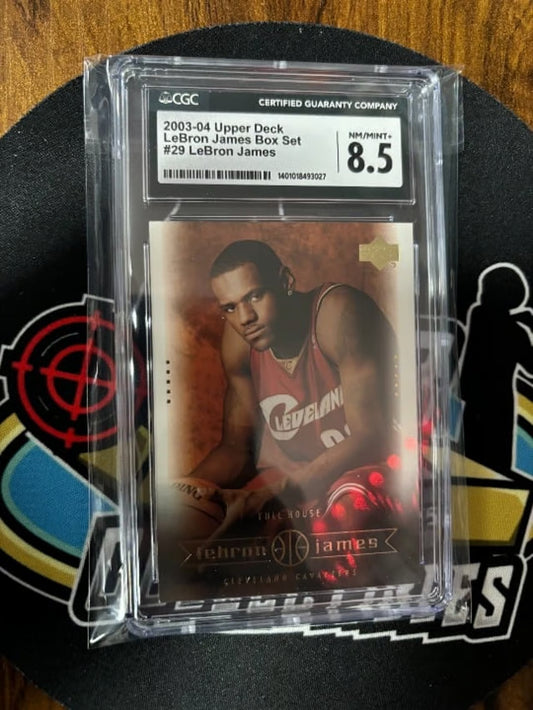 2003-04 UD Lebron James #29 RC Graded 8.5!