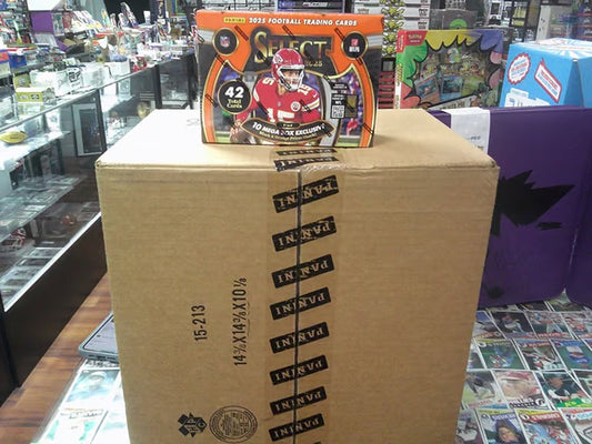 2025 Panini Select Hobby Mega NFL SEALED CASE. New. Black and Orange Prizm.