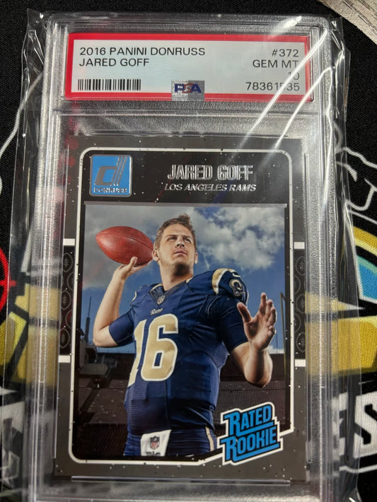 2016 Donruss RR Jared Goff #372 PSA 10 RC!